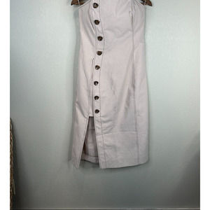 linen striped midi dress Shoreline Muse Linen-Blend Stripe Midi Dress – Impressions Online Boutique